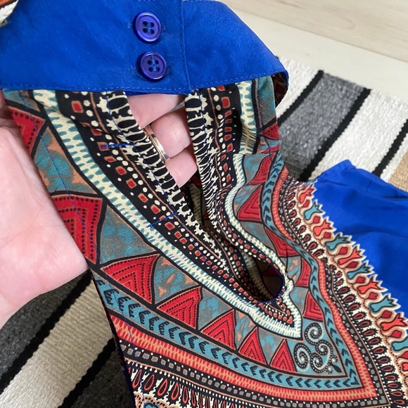 Band of Gypsies High Neck Scarf/Shift Dress SIZE M - Picture 9 of 13